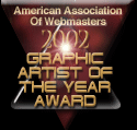 AAW 2002 GRAPHIC ARTIST OF THE YEAR!
