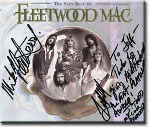 Signed CD by Mick Fleetwood